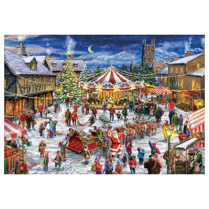 The Christmas Fair puzzle 500pcs - Image 2