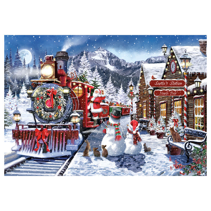 Train Station puzzle 500pcs - Image 2