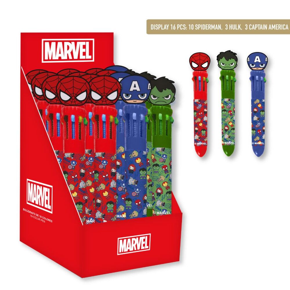 Marvel Avengers assorted pen colours - Image 6