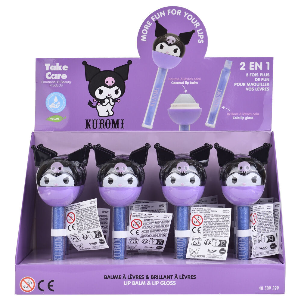 Hello Kitty Kuromi Lip balm + gloss - Image 2