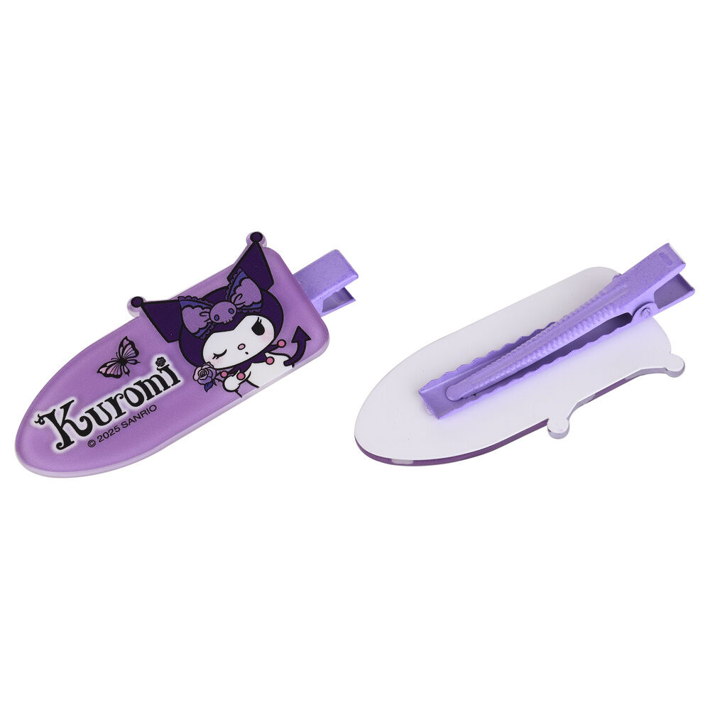 Hello Kitty Kuromi pack 2 hair clips - Image 3