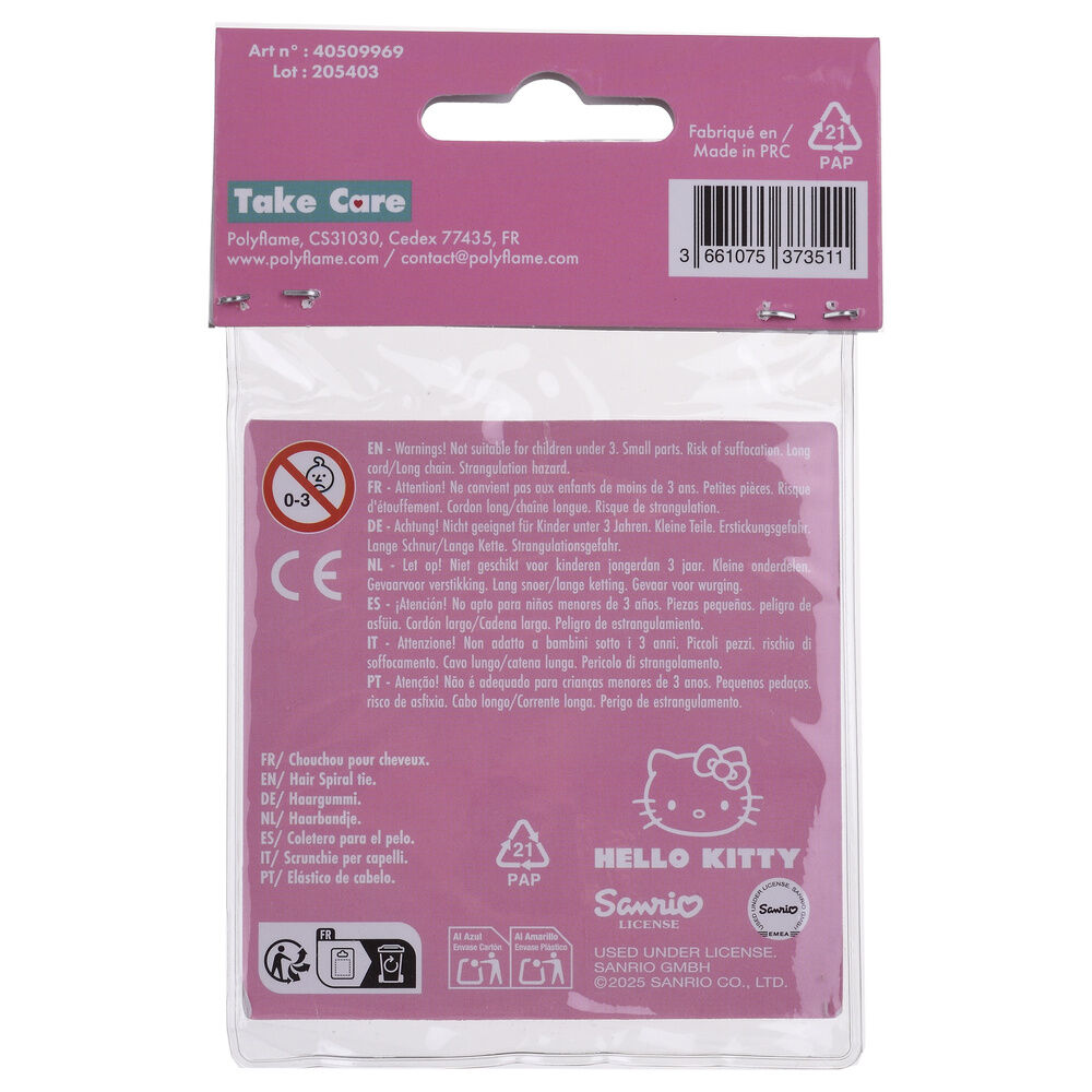 Hello Kitty pack 2 hair ties - Image 4