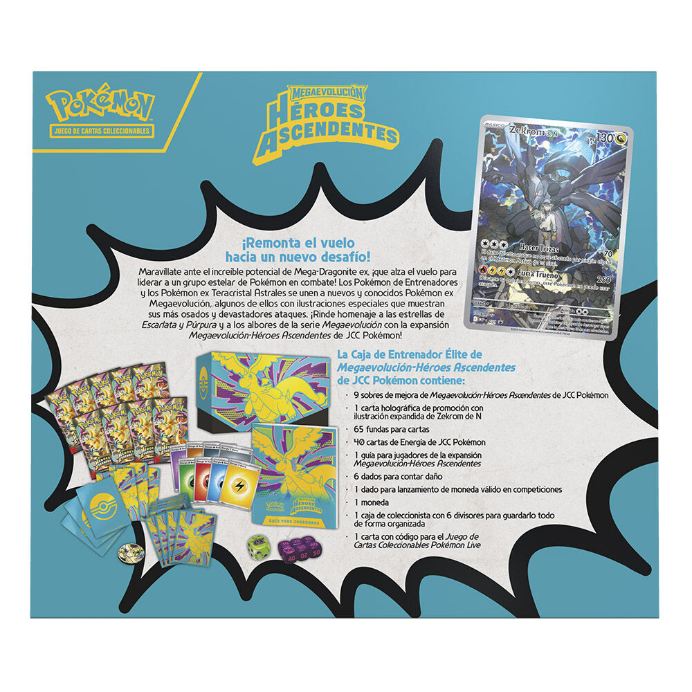 Spanish Pokemon Ascended Heroes elite trainer case - Image 3