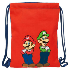 Super Mario Bros Mamma Mia gym bag 34cm
