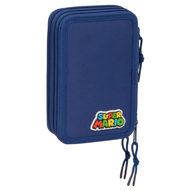 Super Mario Bros Mamma Mia triple pencil case 37pcs - Image 2