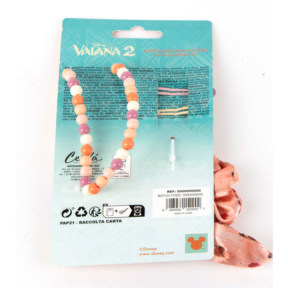 Disney Vaiana Moana beauty accessories set - Image 3