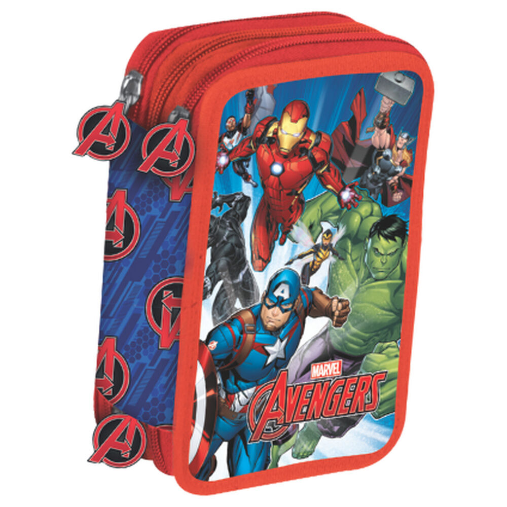 Marvel Avengers triple pencil case - Image 2