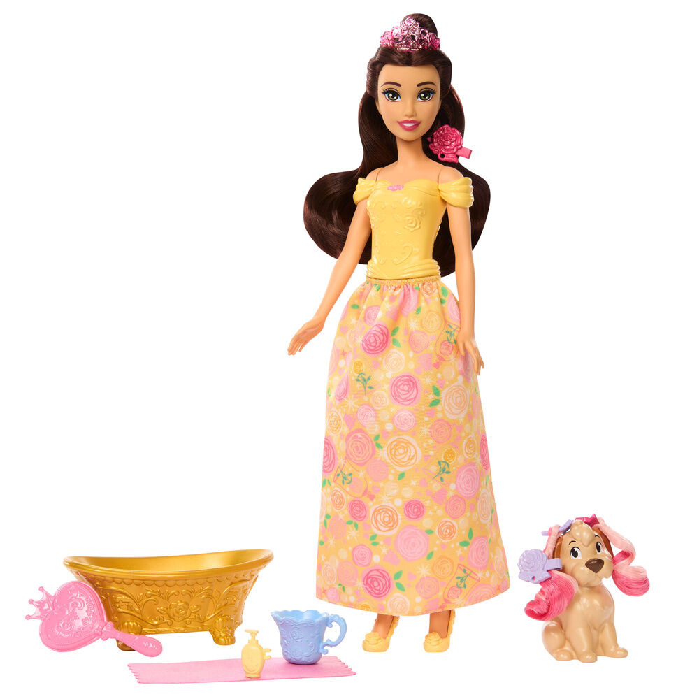 Disney The Beauty and the Beast Belle Bath and Brush Dog doll - Image 2