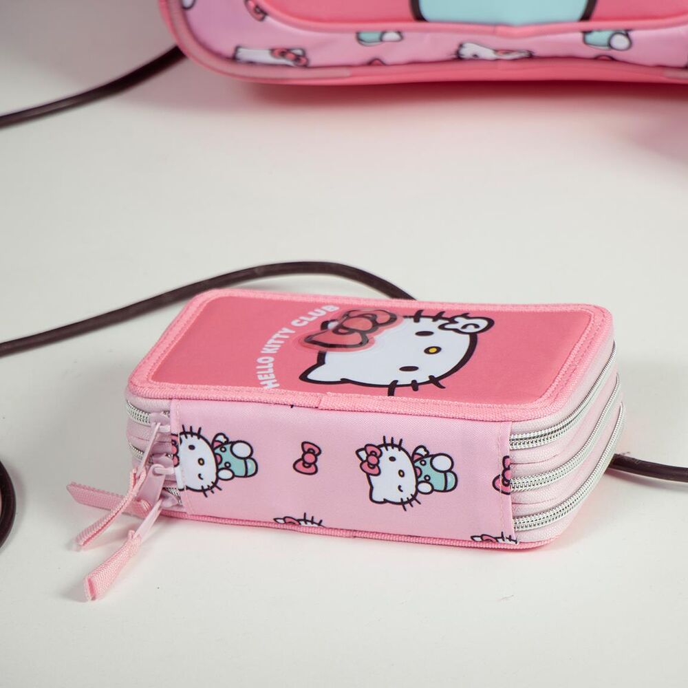 Hello Kitty triple pencil case - Image 5