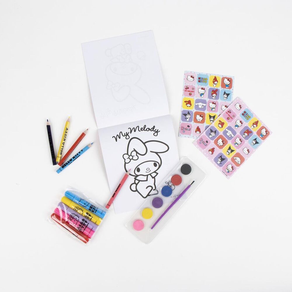Hello Kitty and Friends backpack stationery set - Image 5