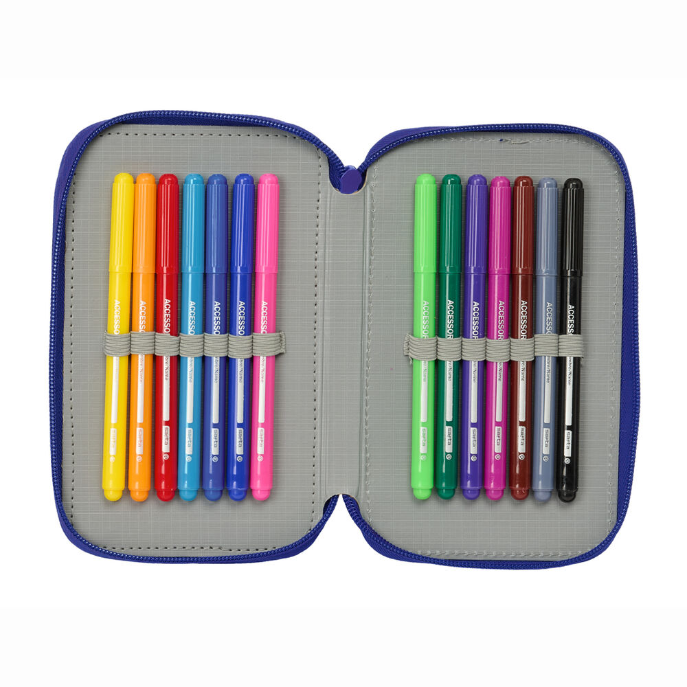 Atletico de Madrid triple pencil case 37pcs - Image 5