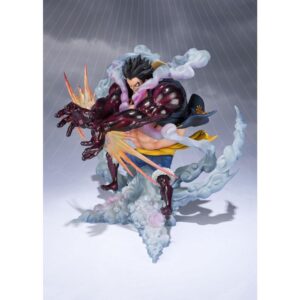 One Piece Monkey D Luffy Gear 4 Leo Bazooka Reissue Figuarts Zero figure 18cm