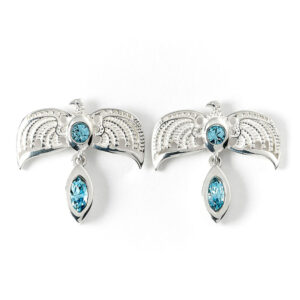 Harry Potter Diadem sterling silver earringss
