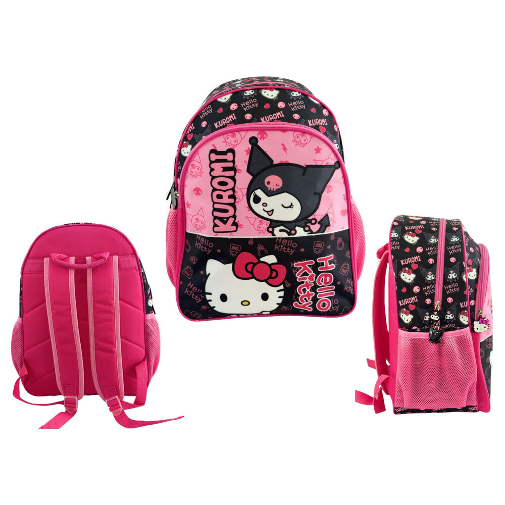 Hello Kitty & Kuromi backpack 40cm - Image 3