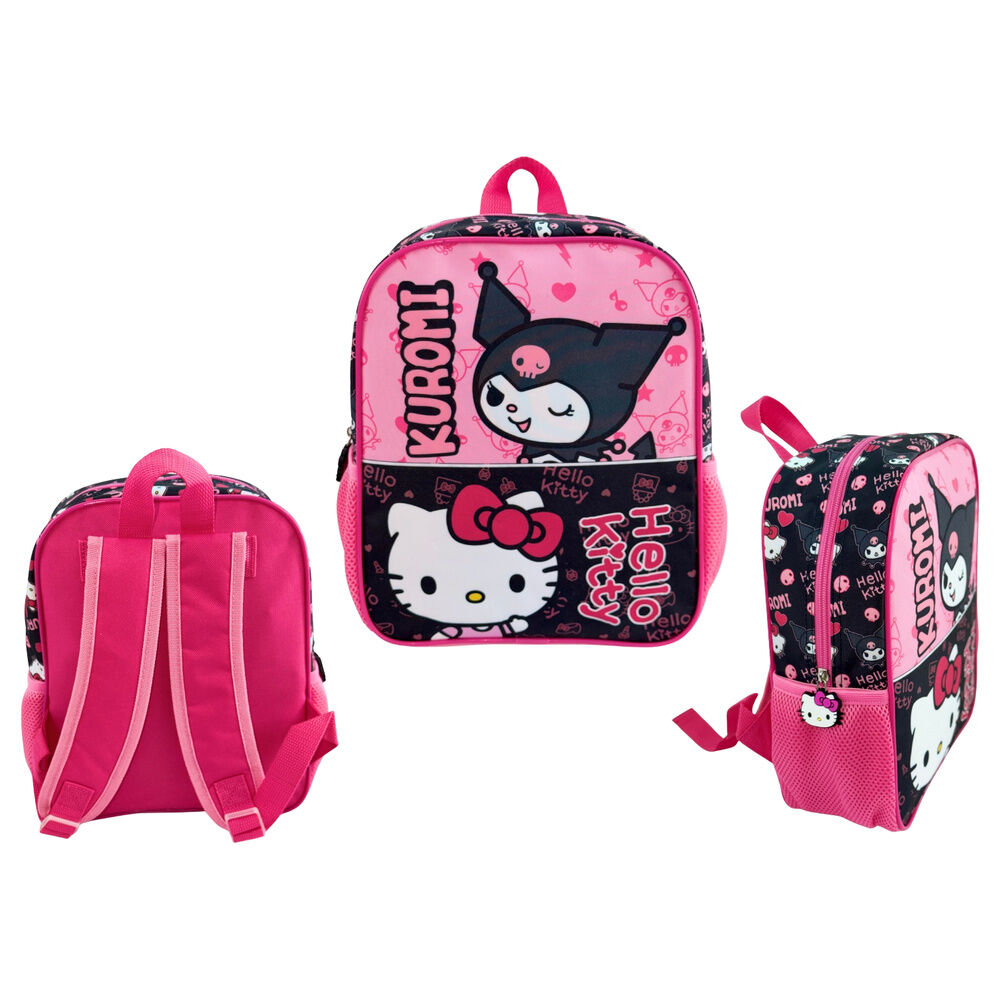 Hello Kitty & Kuromi backpack 30cm - Image 2