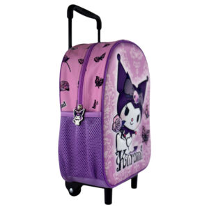 Hello Kitty Kuromi Purple 3D trolley 32cm