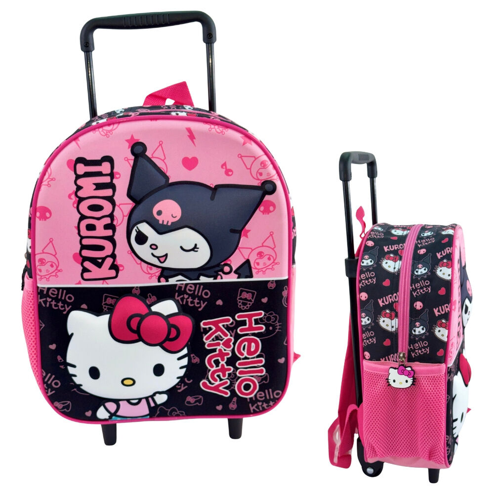Hello Kitty & Kuromi trolley 32cm - Image 2
