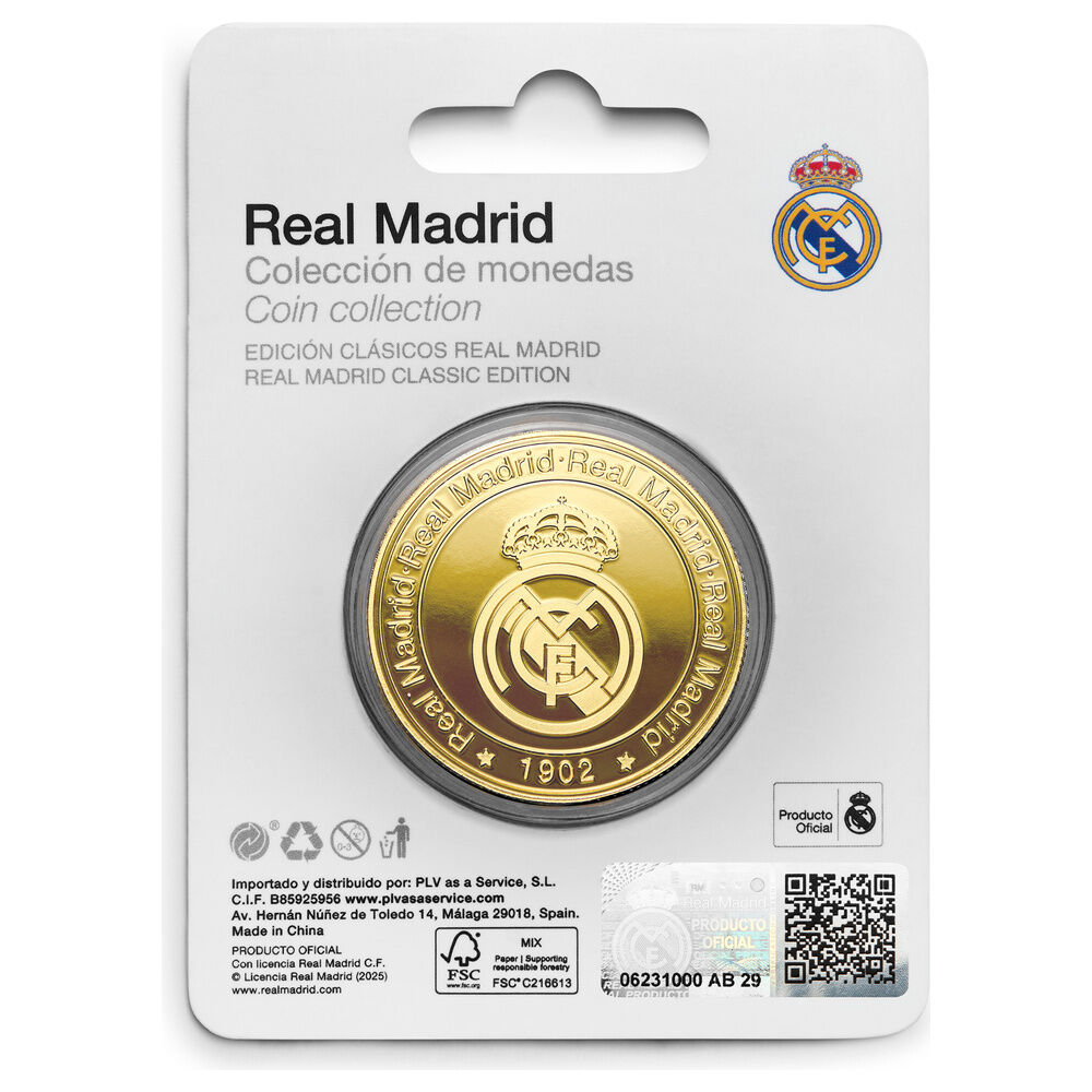 Real Madrid Kings of Europe coin - Image 3