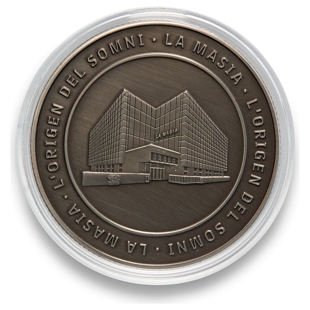 F.C. Barcelona Massia coin - Image 3