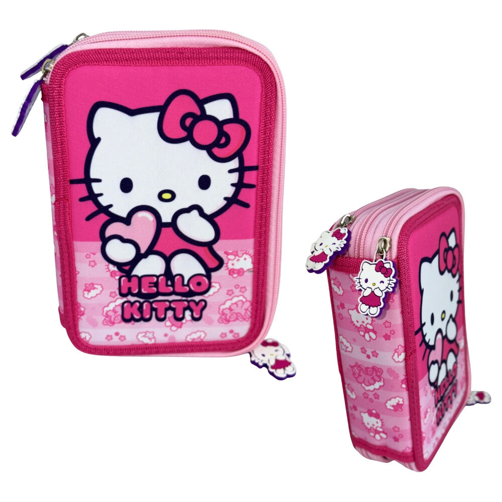 Hello Kitty triple pencil case - Image 2