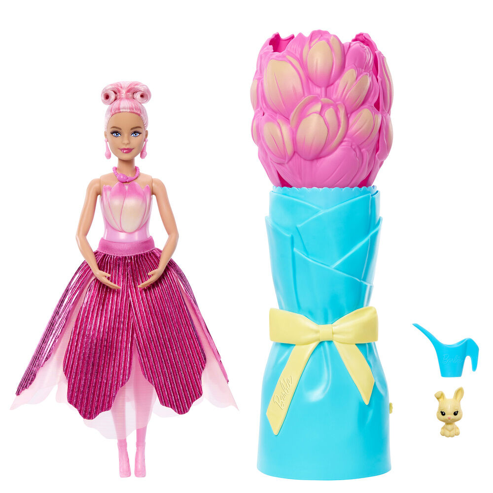 Barbie Petal Pop Pink Tulip doll - Image 2