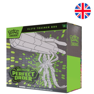 English Pokemon Perfect Order Elite Trainer Card game case