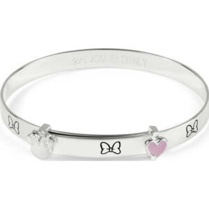 Disney Minnie sterling silver bangle