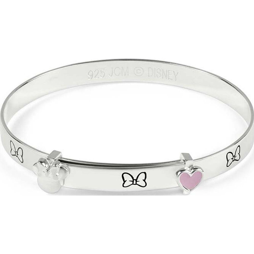 Disney Minnie sterling silver bangle