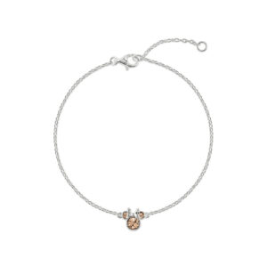 Disney Minnie June sterling silver bracelet