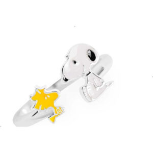 Peanuts Snoopy sterling silver toe ring