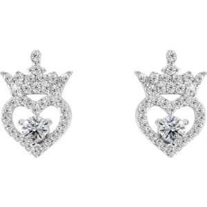 Disney Princess April sterling silver earrings