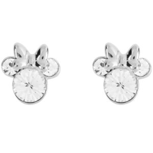 Disney Minnie April sterling silver earrings