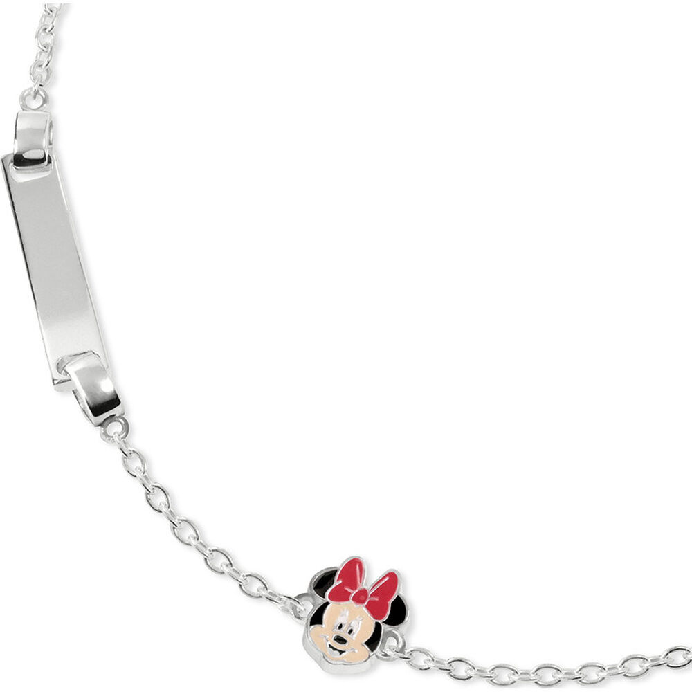 Disney Minnie plaque sterling silver bracelet - Image 2