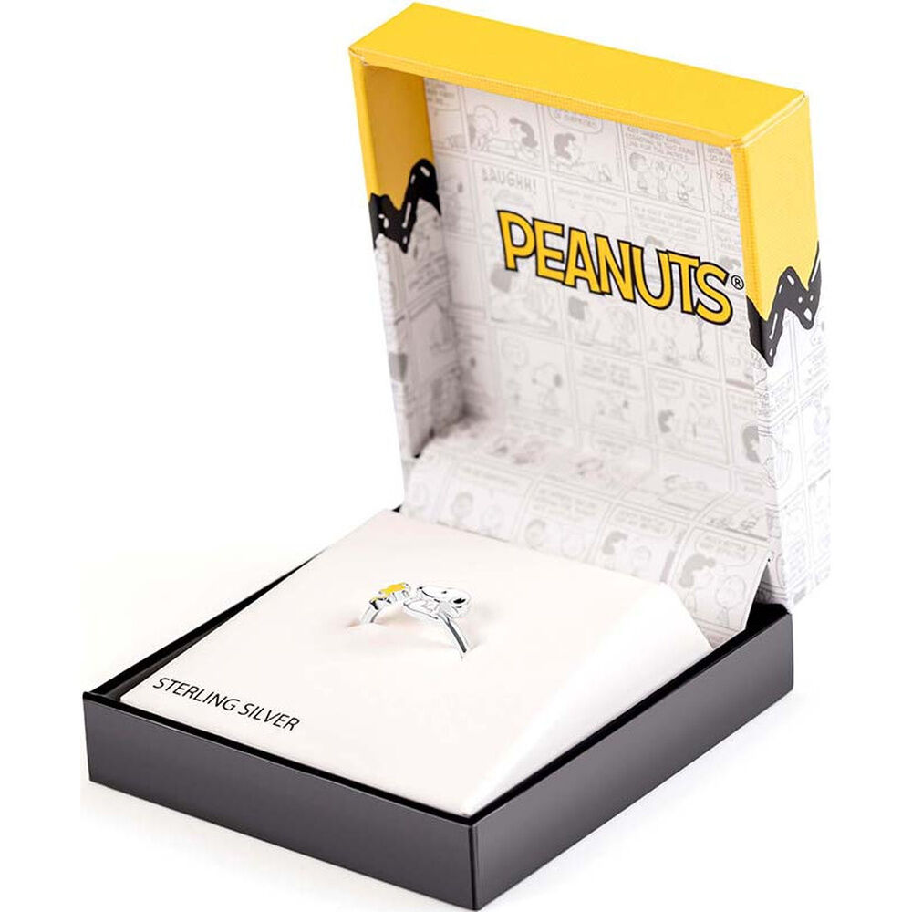 Peanuts Snoopy sterling silver toe ring - Image 2