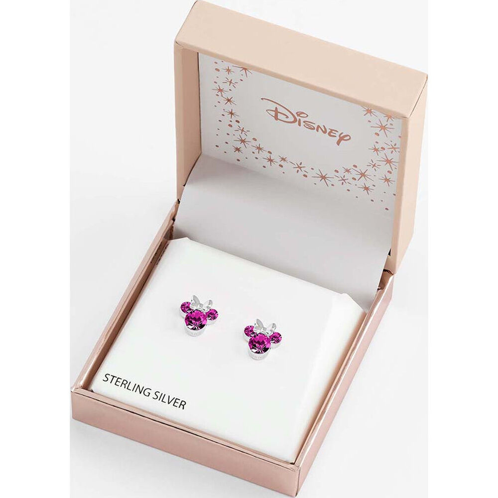 Disney Minnie October sterling silver earrings - Image 2