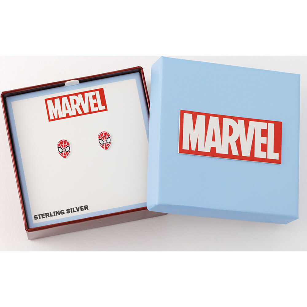 Marvel Spiderman sterling silver earrings - Image 2