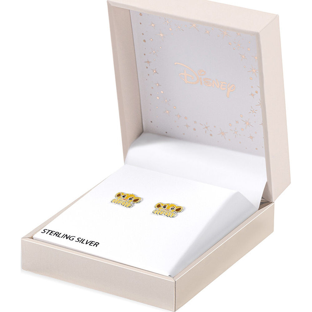 Disney The Lion King Simba sterling silver earrings - Image 2