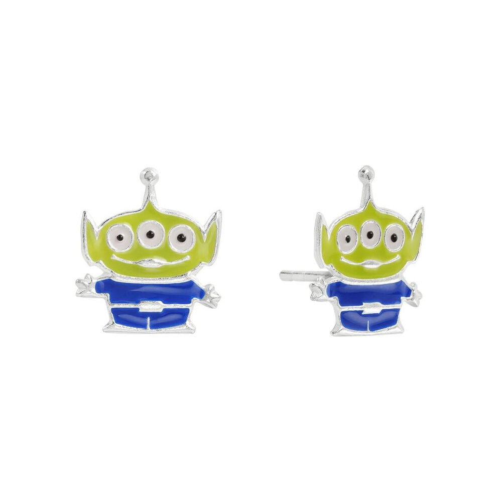 Disney Pixar Toy Story Alien sterling silver earrings - Image 2