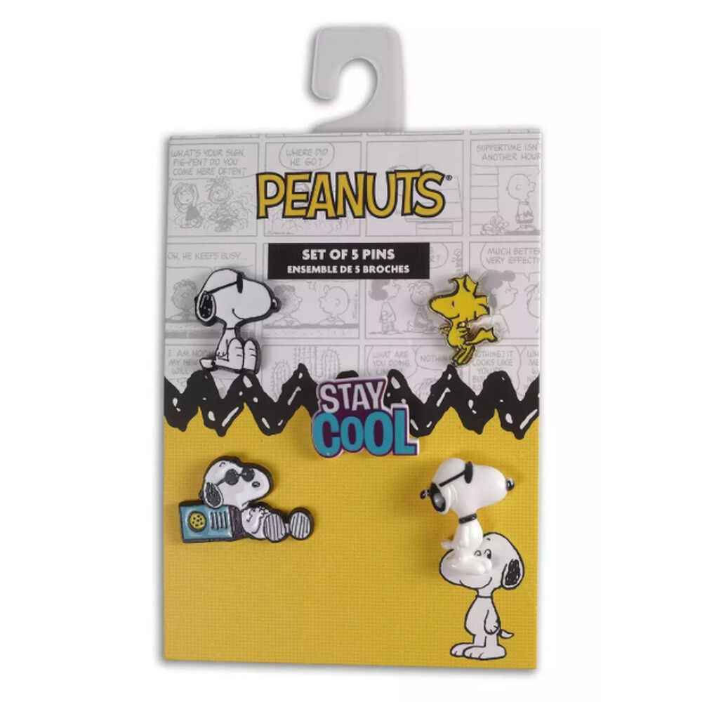Peanuts Snoopy 5 pin set - Image 2