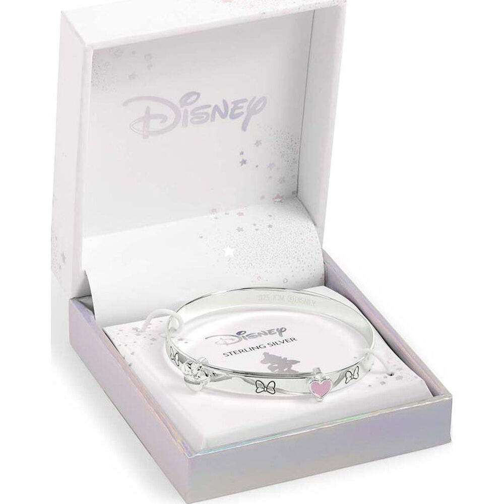 Disney Minnie sterling silver bangle - Image 3