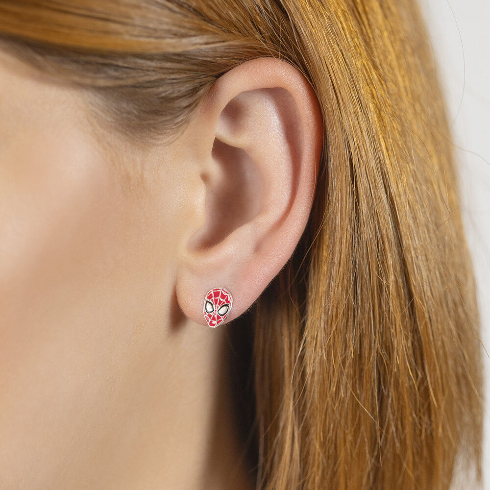 Marvel Spiderman sterling silver earrings - Image 3