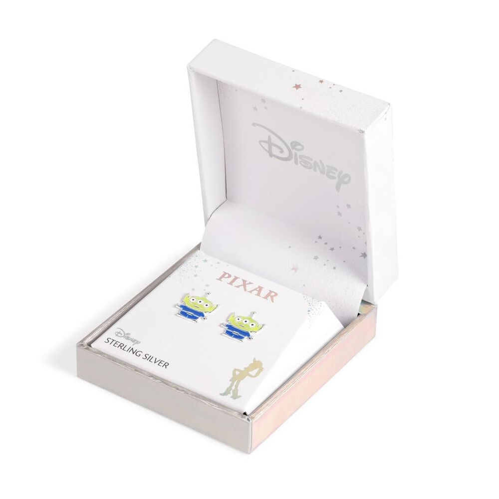 Disney Pixar Toy Story Alien sterling silver earrings - Image 3