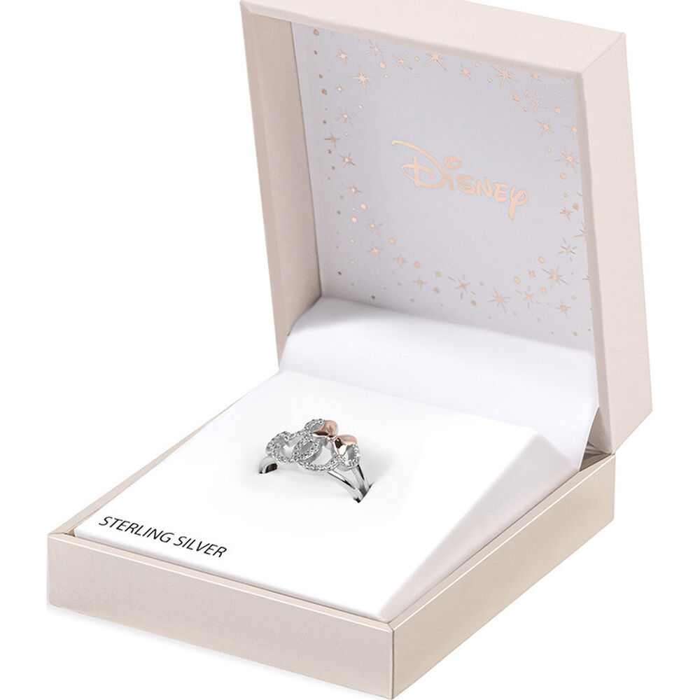 Disney Mickey & Minnie sterling silver ring - Image 3