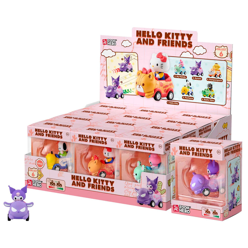 Hello Kitty and Friends Series 1 Zoom Hero assorted figure - Image 2