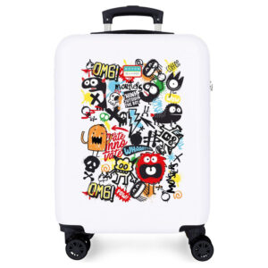 Movom Monsters ABS trolley suitcase 55cm
