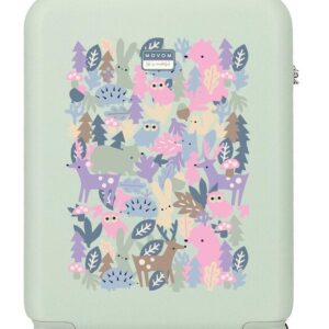 Movom Forest Menta ABS trolley suitcase 55cm