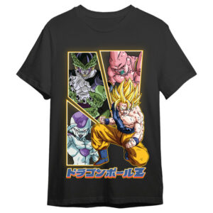 Dragon Ball Z Villains & Goku adult t-shirt
