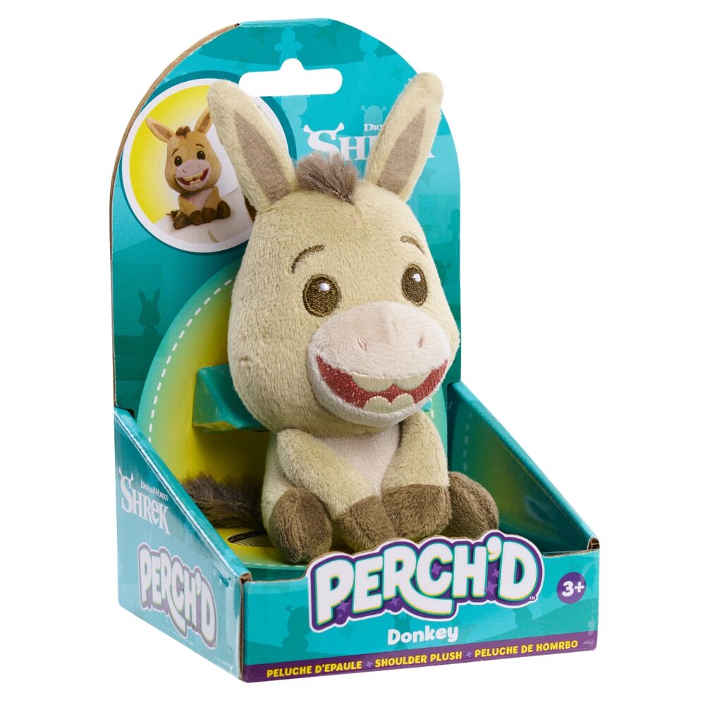 Shrek - Shrek and Donkey assorted plush toy shoulder 9cm - Image 3
