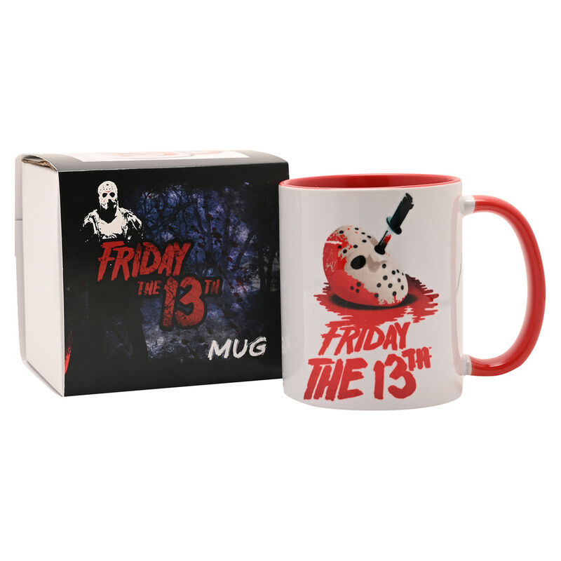 Friday 13th Jason Mask mug 325ml - Image 3