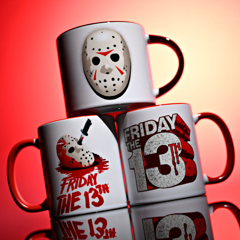 Friday 13th Jason Mask mug 325ml - Image 5